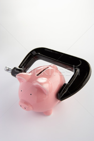 Piggybank in a vice Stock photo © monkey_business