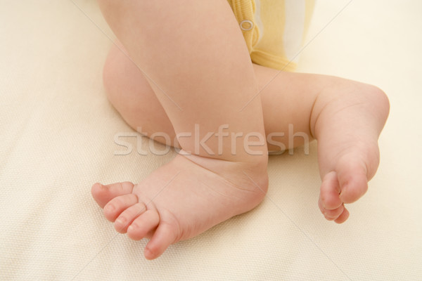 ストックフォト: 赤ちゃん · フィート · 少年 · 赤ちゃん · リラックス