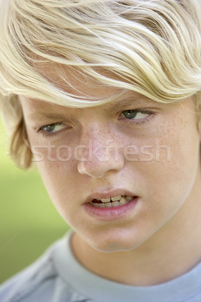 Ninos retratos adolescente nino emoción sorprendido Foto stock © monkey_business