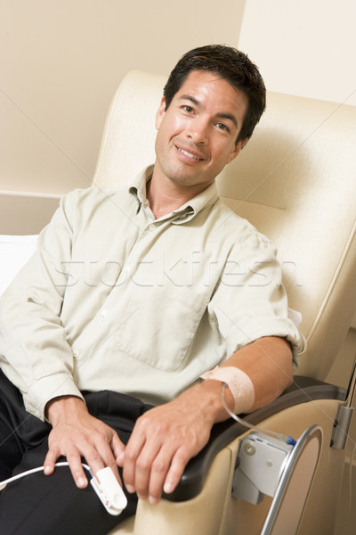 Stock photo: Portrait Of A Patient Being Monitored
