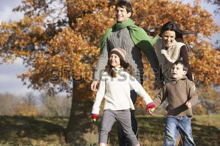 Couple pays jardin Swing femme soleil [[stock_photo]] © monkey_business