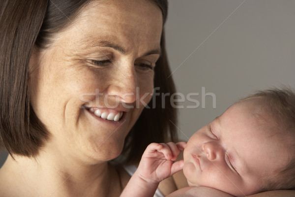 Mother Holding Newborn Baby Stock photo © monkey_business