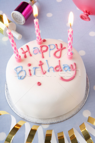 A birthday cake Stock photo © monkey_business