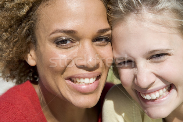 Close up of two female friends Stock photo © monkey_business