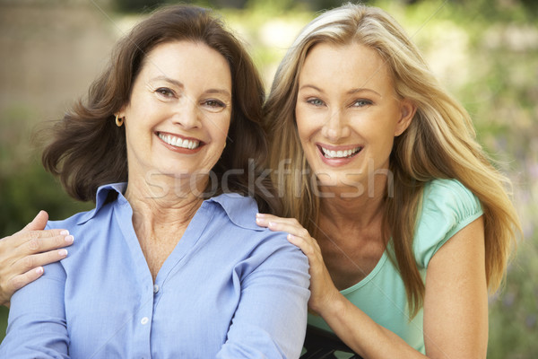 Senior Woman With Adult Daughter Stock photo © monkey_business