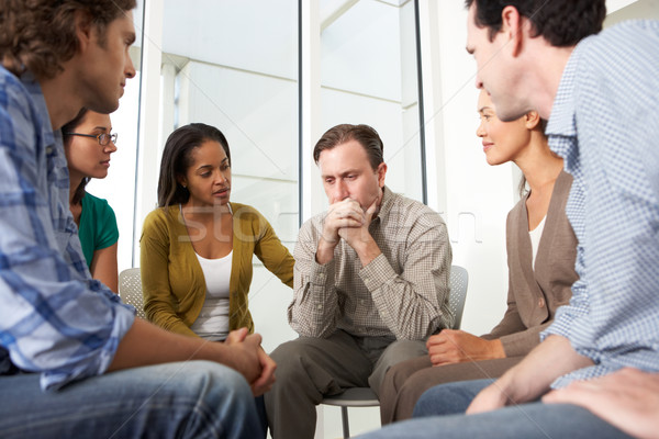 [[stock_photo]]: Réunion · soutien · groupe · femme · femmes · hommes