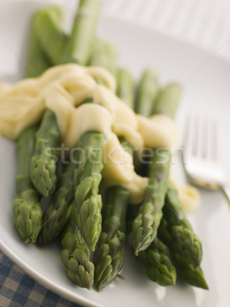 Hot Asparagus Hollandaise Stock photo © monkey_business