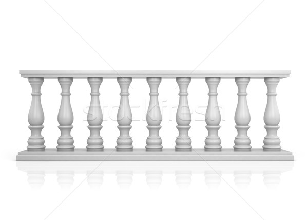 White balustrade Stock photo © montego