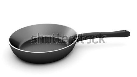 3d render of pan on white background Stock photo © montego