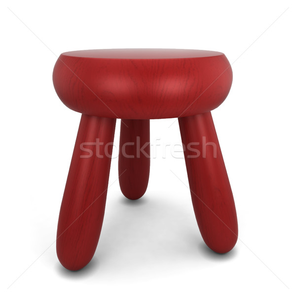 Wooden stool Stock photo © montego