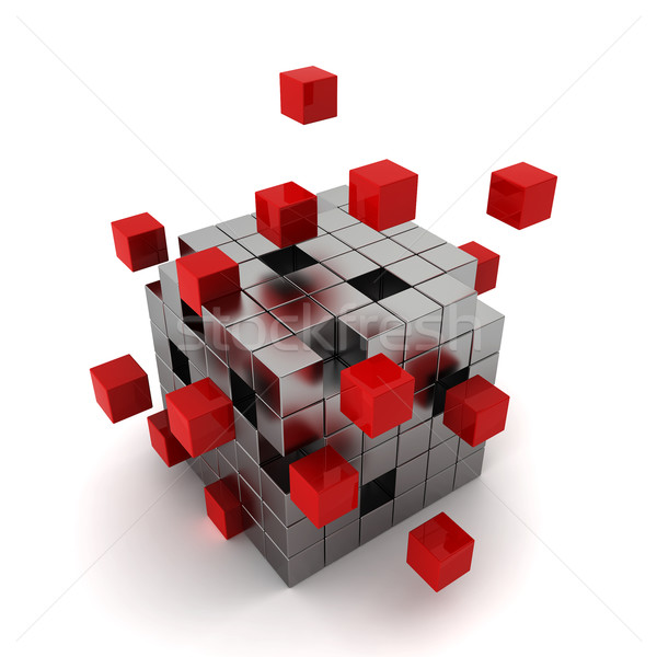 cube chaos Stock photo © montego