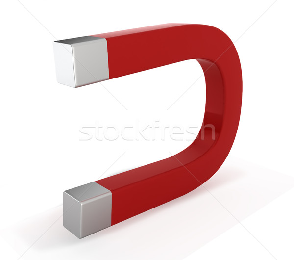 Red magnet Stock photo © montego