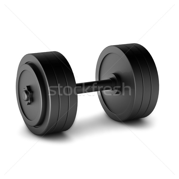 3d render of dumbell Stock photo © montego