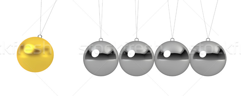 ball pendulum Stock photo © montego