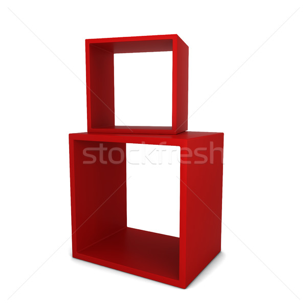 Display cubes Stock photo © montego
