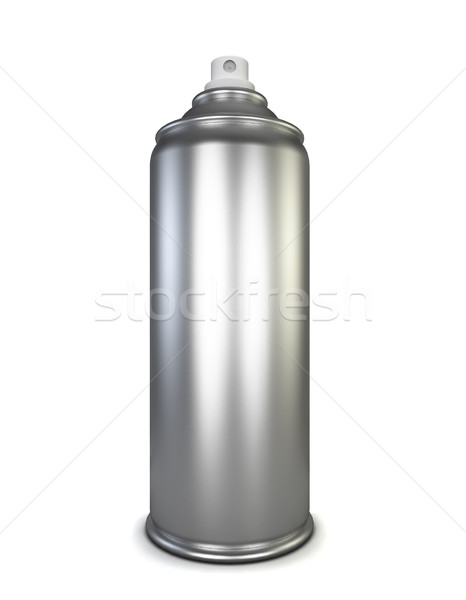 Spray konzerv 3d illusztráció izolált fehér festék Stock fotó © montego