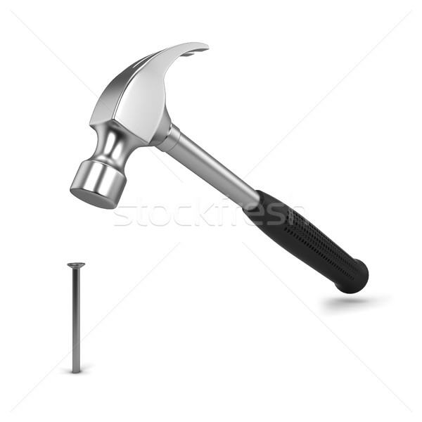 Hammer and nail Stock photo © montego