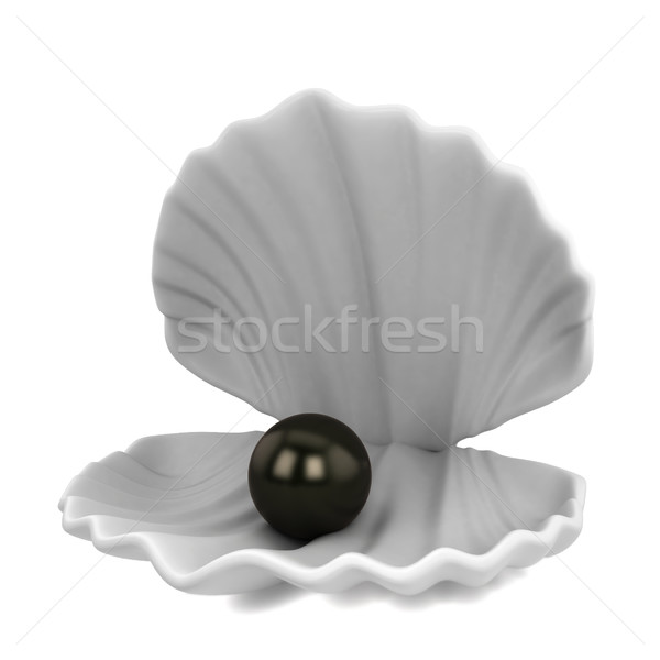 Pearl inside seashell Stock photo © montego