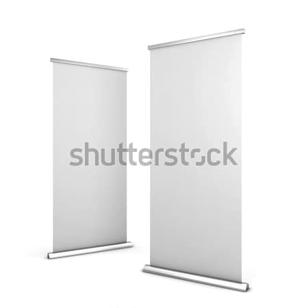 Two roll up banners Stock photo © montego