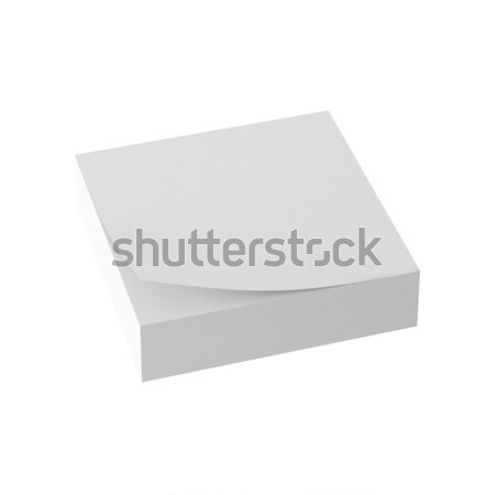 3d render of paper note Stock photo © montego