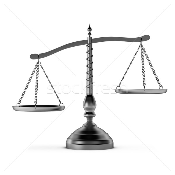 Stock photo: 3d render of scales