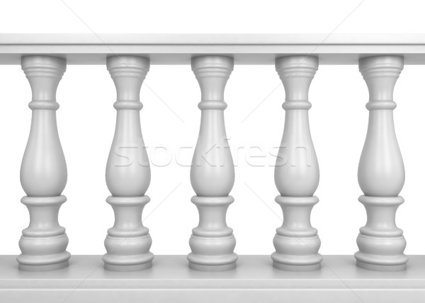 White balustrade Stock photo © montego