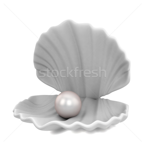 Pearl inside seashell Stock photo © montego