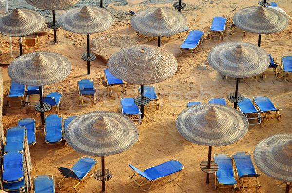 Sea beach during hot summer day Stock photo © monticelllo