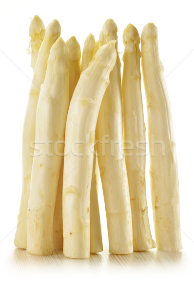 Brut asperges isolé blanche nature Shopping [[stock_photo]] © monticelllo