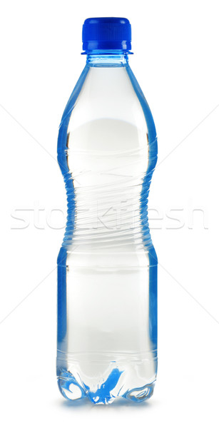 Műanyag üveg ásványvíz izolált fehér víz Stock fotó © monticelllo