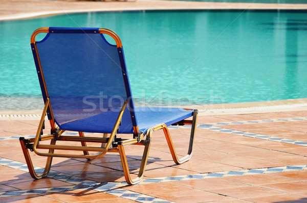 Piscina recorrer verão tempo água Foto stock © monticelllo