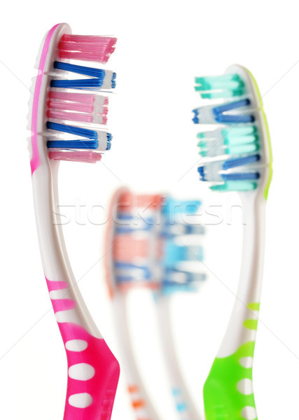 Izolált fehér fogorvos szín takarítás tiszta Stock fotó © monticelllo