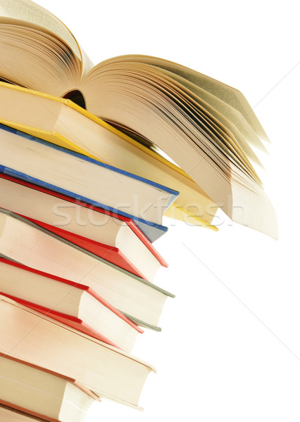 Livres isolé blanche éducation science [[stock_photo]] © monticelllo