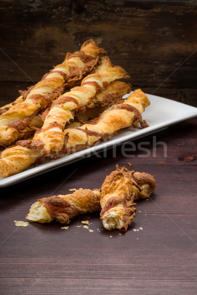 Foto stock: Queijo · fresco · pão · trigo · comer · batatas · fritas