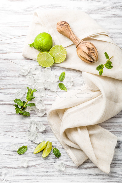 Mojito ingredients Stock photo © Moradoheath
