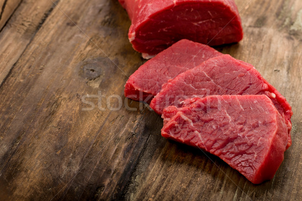 beef steak Stock photo © Moradoheath