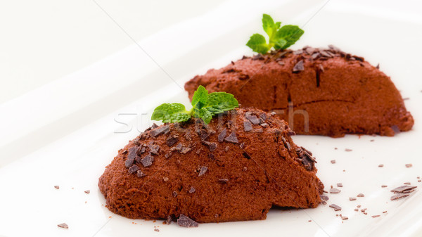 Mousse chocolat Stock photo © Moradoheath