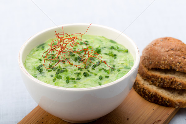 лук-порей суп свежие чили Сток-фото © Moradoheath