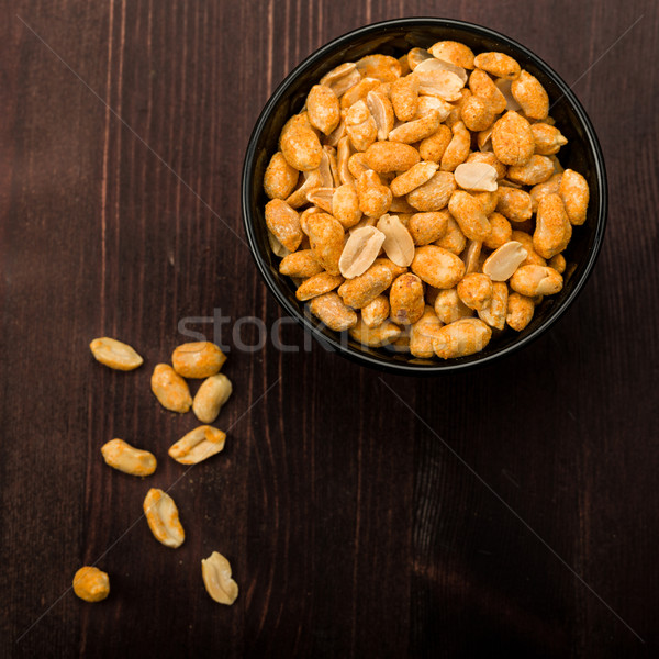 Spiced peanuts Stock photo © Moradoheath