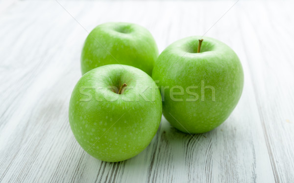 бабушка яблоко фрукты фон белый свежие Сток-фото © Moradoheath