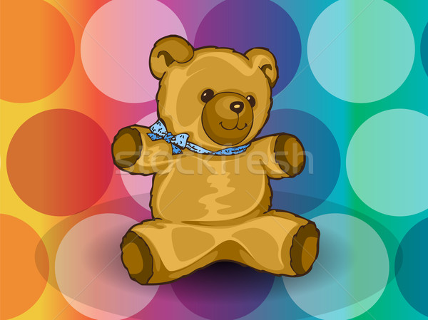 Teddy Bear, illustration Stock photo © Morphart