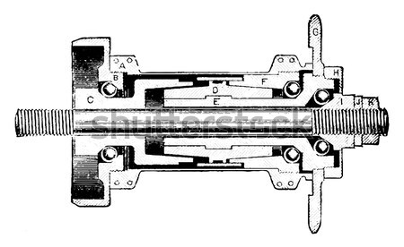 Armă pistol pistol revolver ilustrare incendiu Imagine de stoc © Morphart