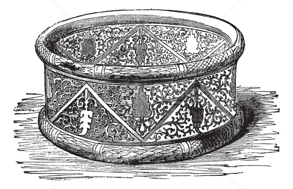Gallic Bracelet vintage engraving Stock photo © Morphart
