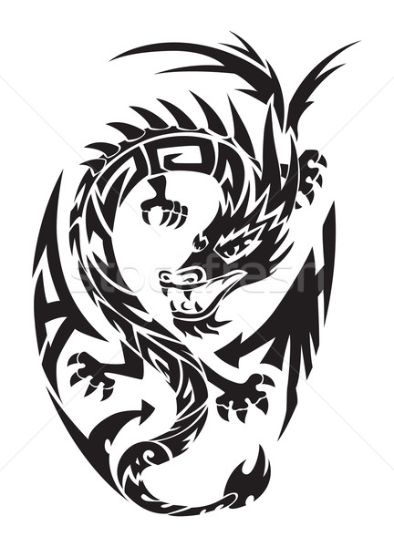 32,400+ Dragon Tattoo Vector Stock Illustrations, Royalty-Free Vector  Graphics & Clip Art - iStock