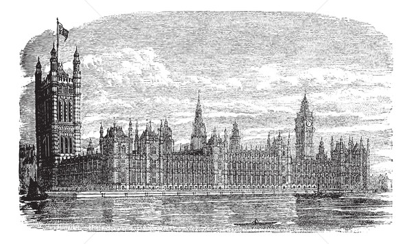 Palazzo westminster case parlamento Londra Inghilterra Foto d'archivio © Morphart