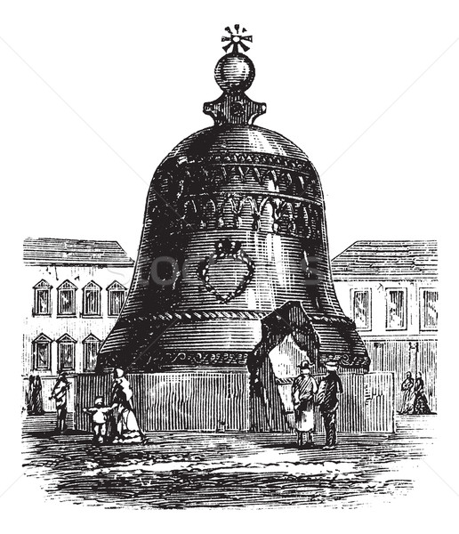 Tsar Bell or Tsarsky Kolokol or Tsar Kolokol III or Royal Bell,  Stock photo © Morphart