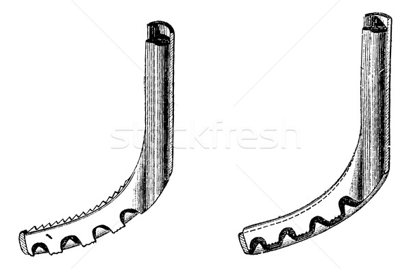 Stone Breaker, vintage engraving. Stock photo © Morphart