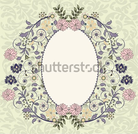 Vintage Wedding Invitation Card With Ornate Elegant Retro Abstra Vector Illustration C Patrick Guenette Morphart 6270438 Stockfresh