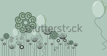 Cute floral texture beauté art cadeau [[stock_photo]] © Morphart