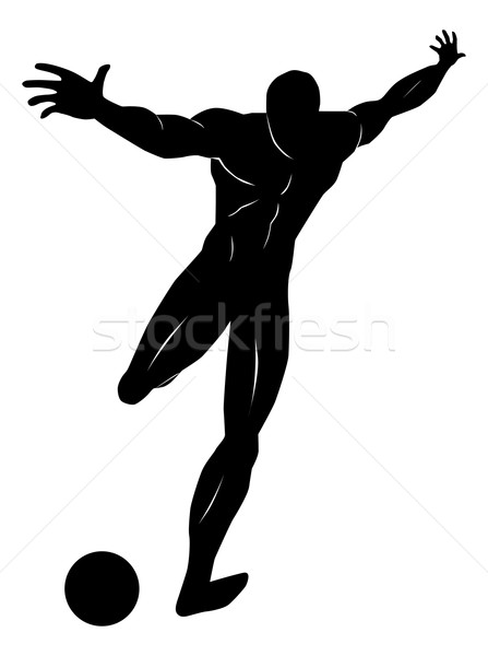 Soccer, illustration Stock photo © Morphart